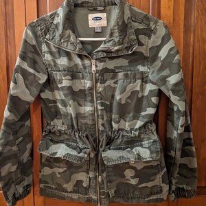 Old Navy Camouflage Utility Jacket